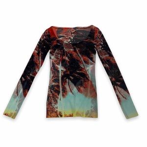 Vintage rare Jean Paul Gaultier mesh top